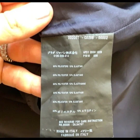 Rare Prada purple skirt EU 46 fits like a 12 US